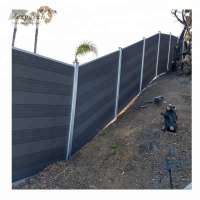 Euro garden wpc wood plastic composite gates and fence design