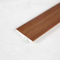 High Quality Flooring Accessories 50mm  Skirting Board Walnut