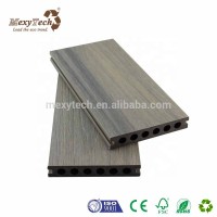 new tech factory price capped co-extrusion synthetic wood plastic composite deck panel