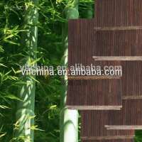 Carbonized outdoor bamboo decking