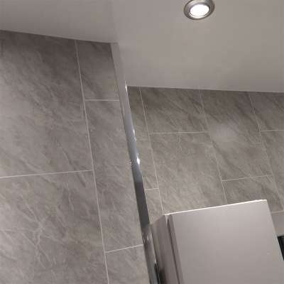 Grey tile effect pvc panel250mm x 2800mm x 8mm