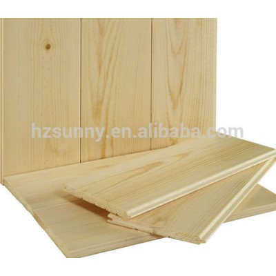 High quality spruce wood paneling