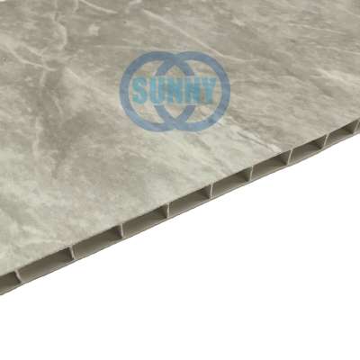 Grey Marble Tile Effect Bathroom Shower Wet Wall PVC Cladding Panels 250x8mm