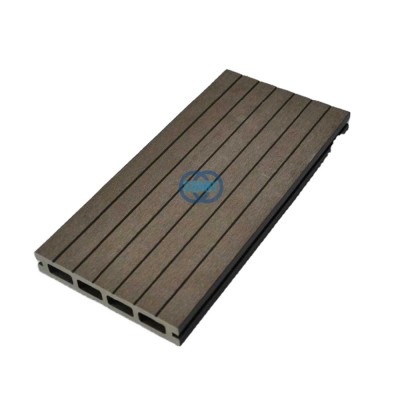 PE Wood Plastic Composite Decking WPC suppliers 140*25mm teak decking decor outdoor decking